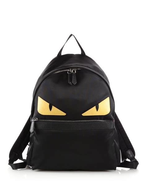 fendi monster backpack selleria|fendi monster backpack yellow.